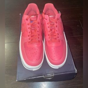 Pink Air Force 1 ladies sneakers